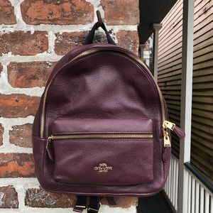 Coach Leather Mini Backpack NWT